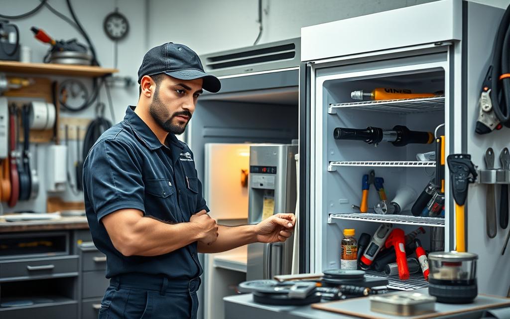 فني صيانة ثلاجات الاحساء | تصليح منزلي وتعبئة فريون فوري