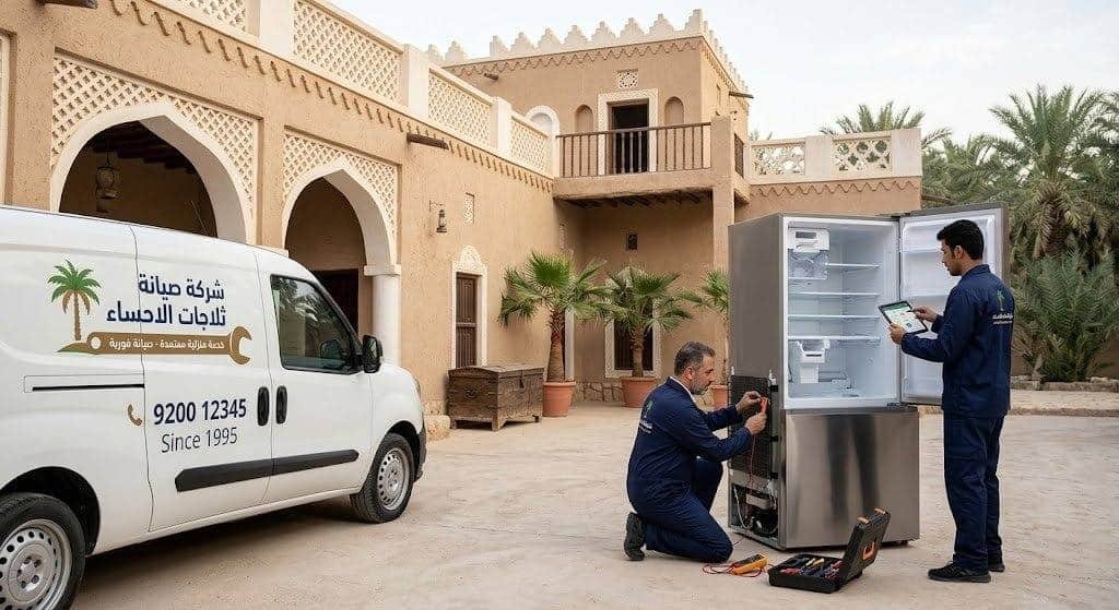 شركة صيانة ثلاجات الاحساء شغل نظيف وسعر مناسب